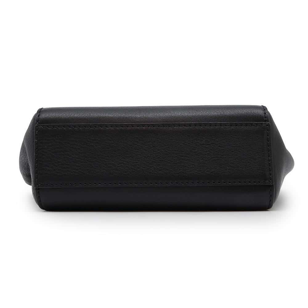 Mcm Python Leather Shoulder Bag Black - image 3